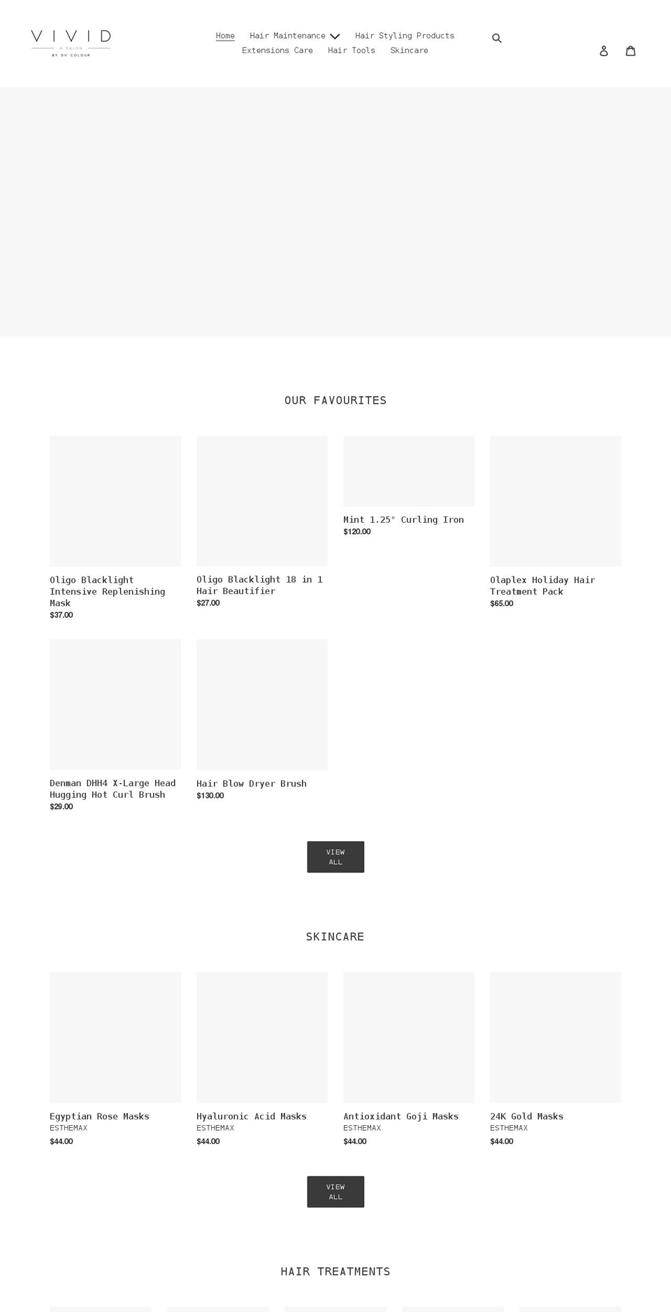 vividproducts.ca shopify website screenshot