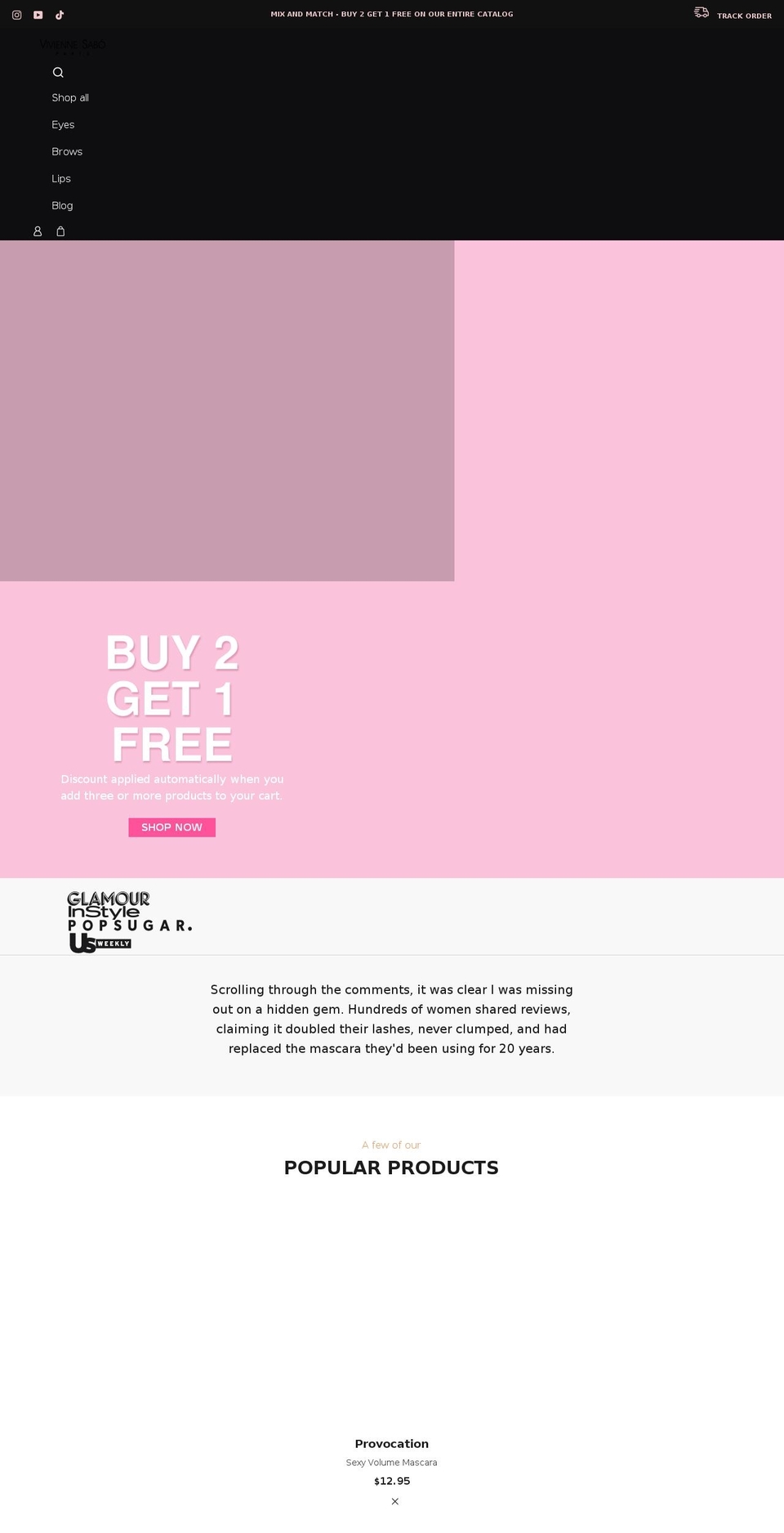 viviennesaboparis.com shopify website screenshot