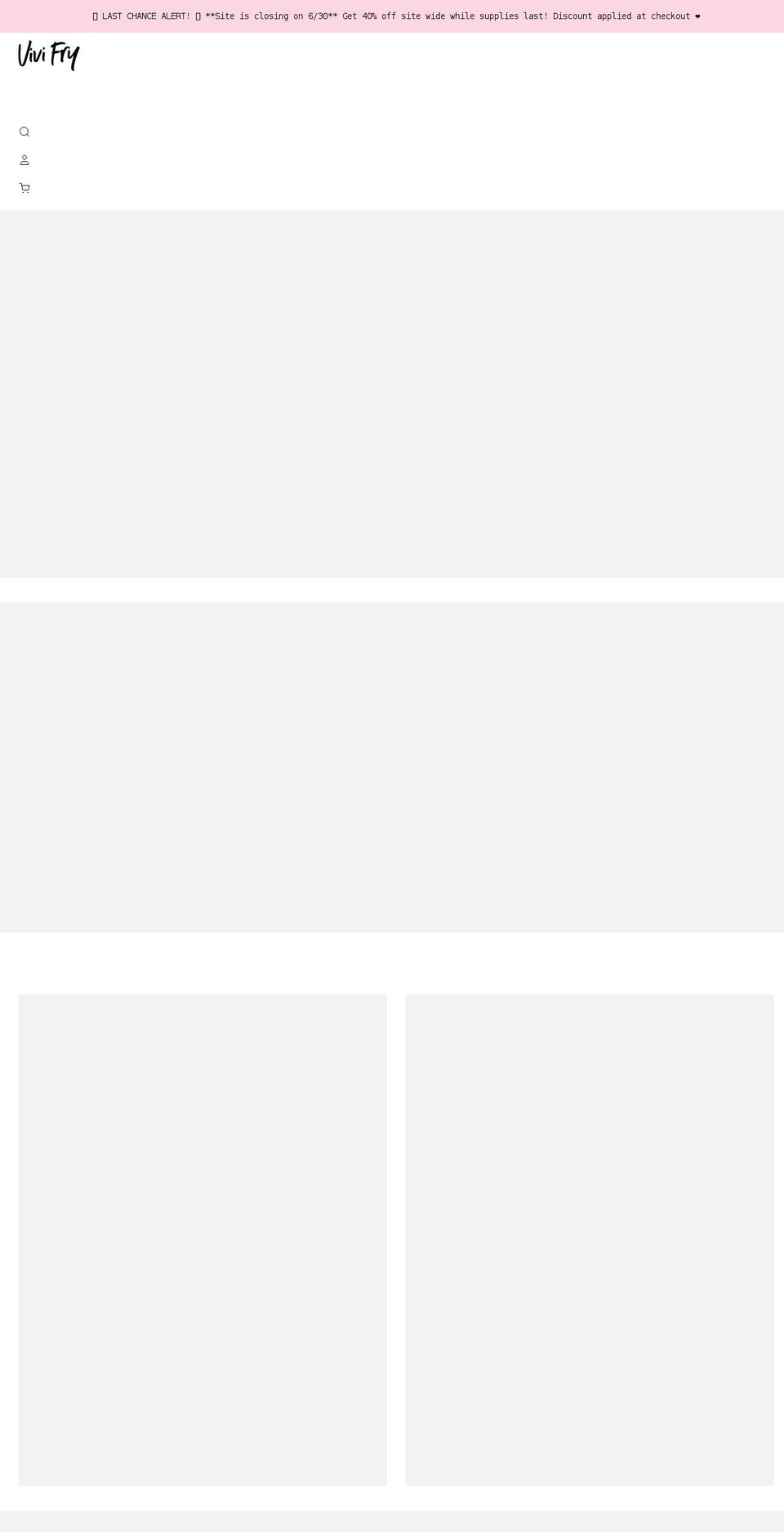 vivifry.com shopify website screenshot