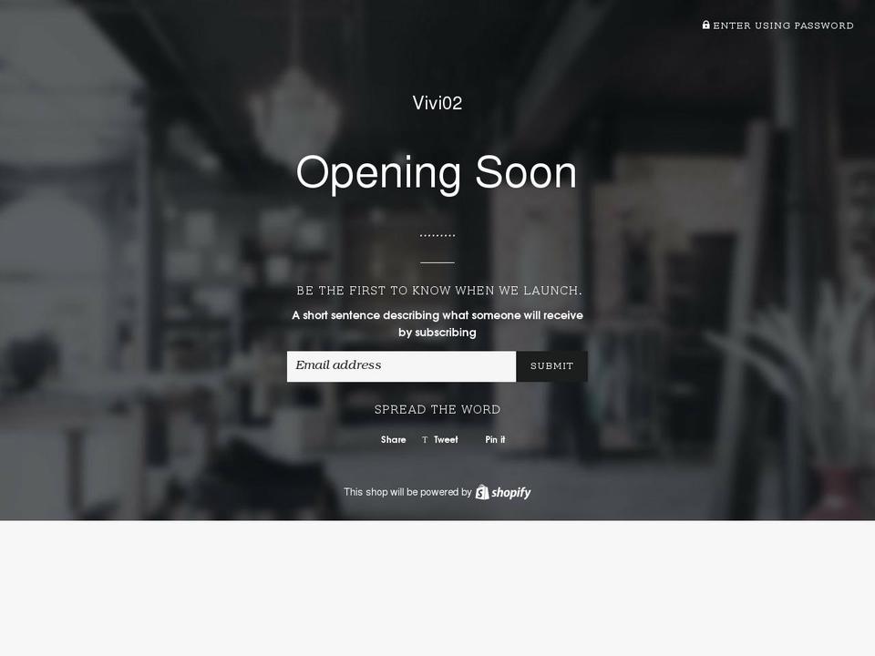 viviglamj.com shopify website screenshot