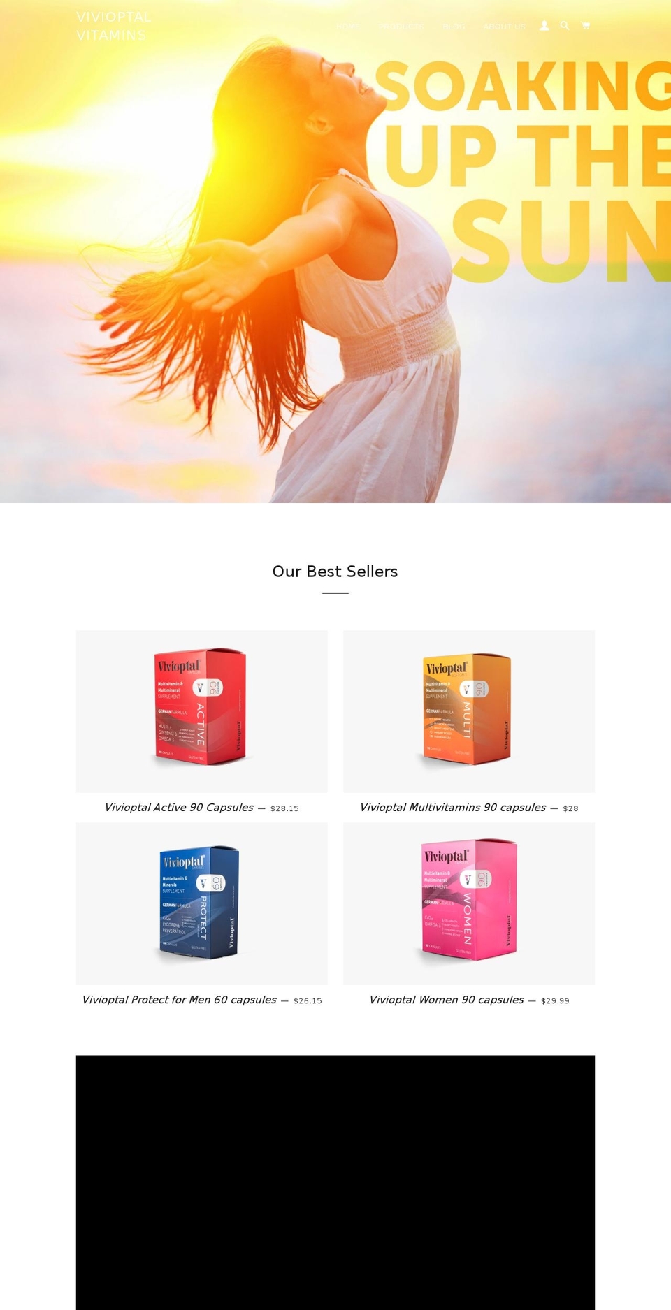 vivioptal.org shopify website screenshot
