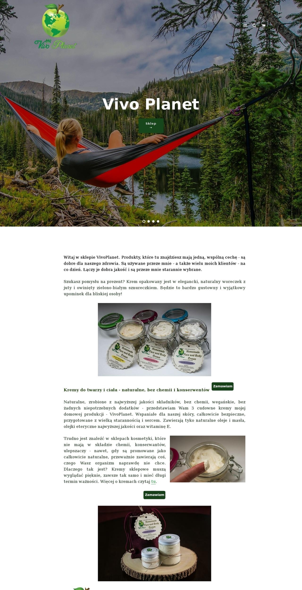 vivoplanet.com shopify website screenshot