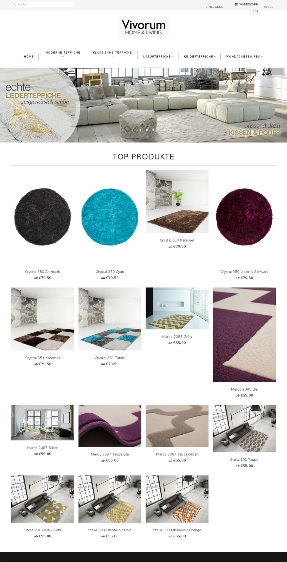 vivorum.com shopify website screenshot