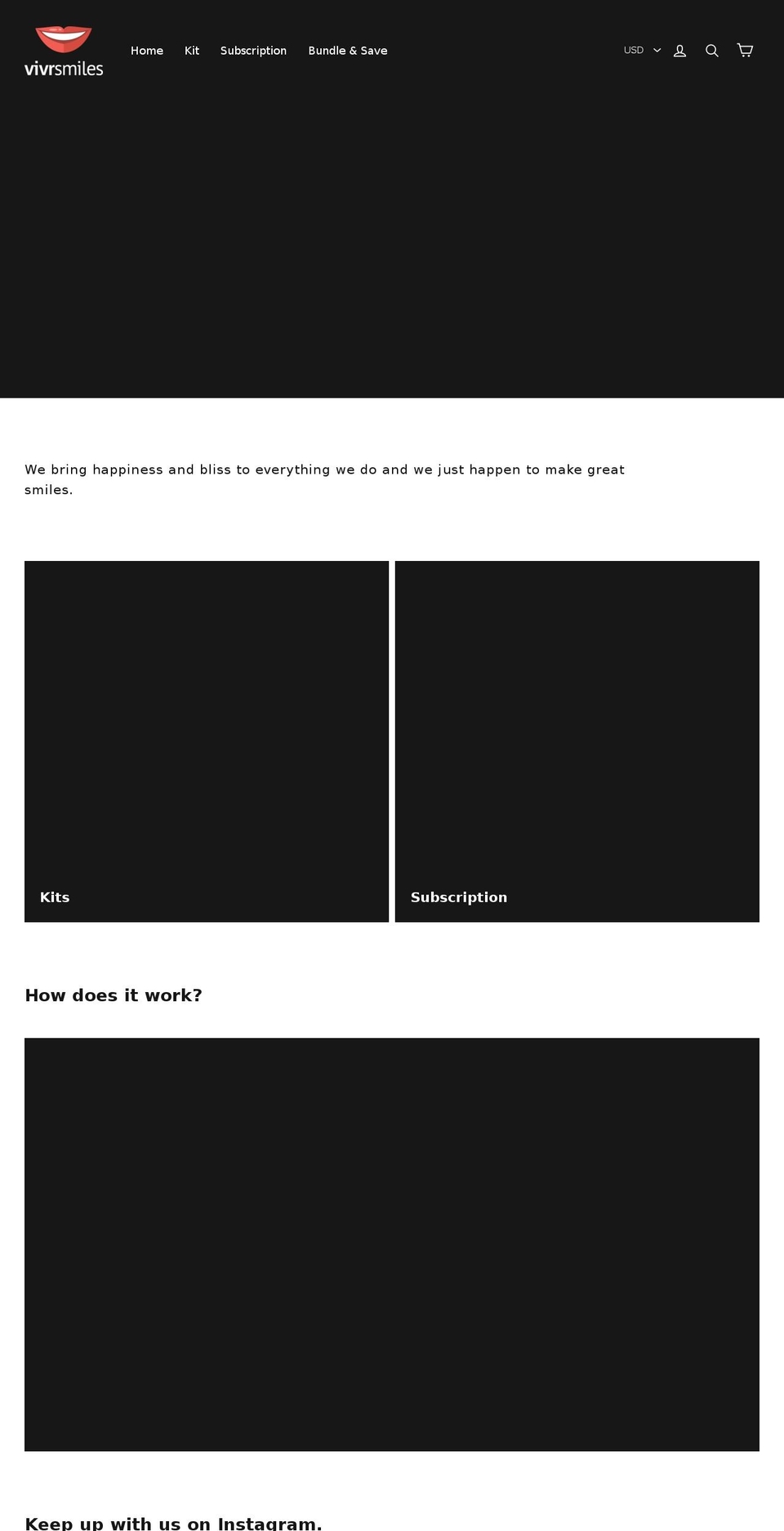 Vivrsmiles Shopify theme site example vivrsmile.com