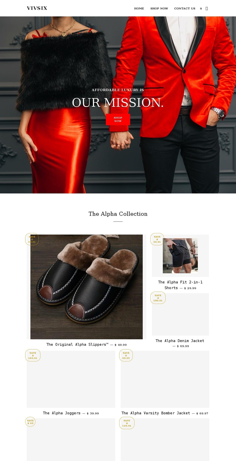 SPEED SCORE B APPS Shopify theme site example vivsix.com