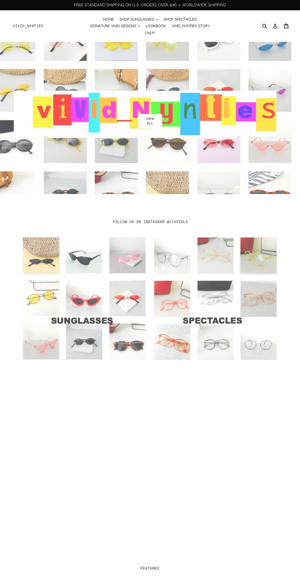vivvidla.com shopify website screenshot