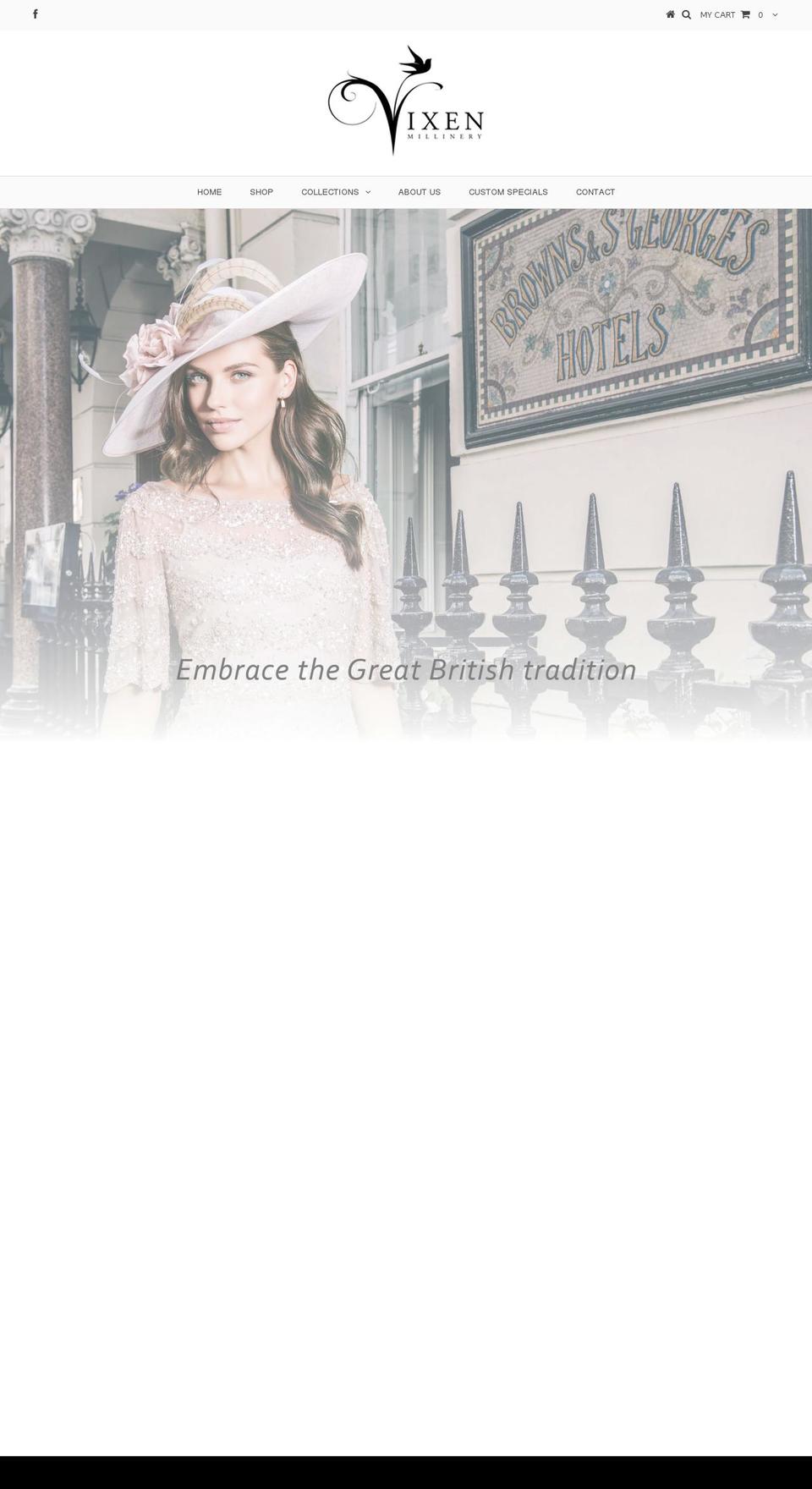 vixenbyviviensheriff.com shopify website screenshot