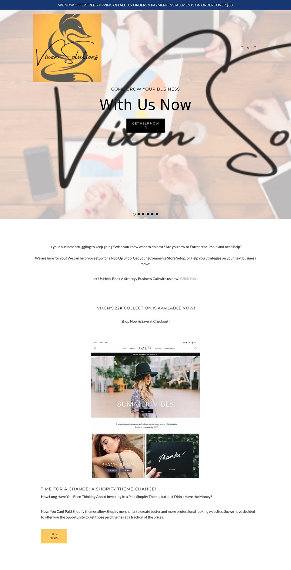 Theme export hoolymolly-com-copy-of-theme-expor Shopify theme site example vixensolutionsllc.com