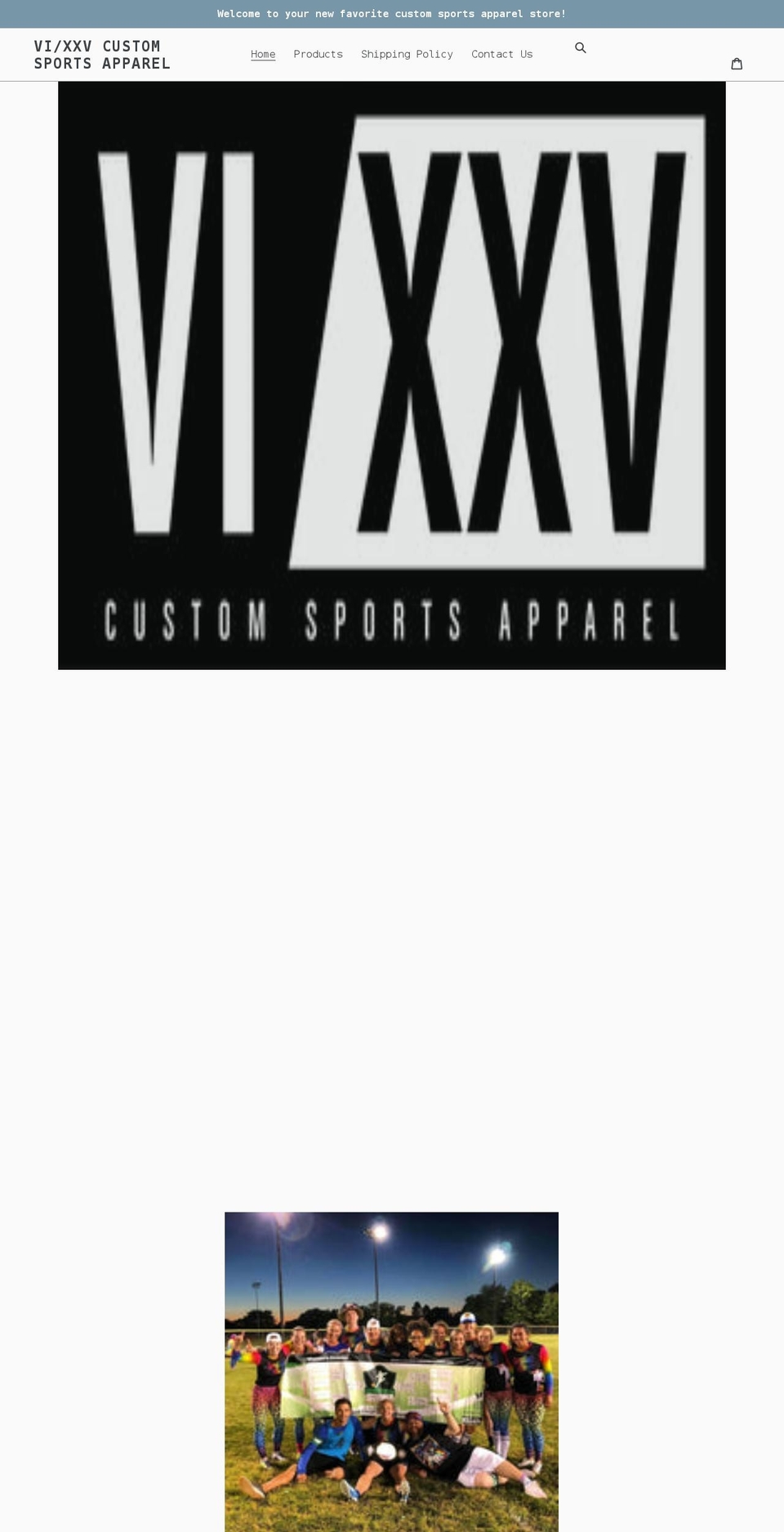 vixxv.com shopify website screenshot