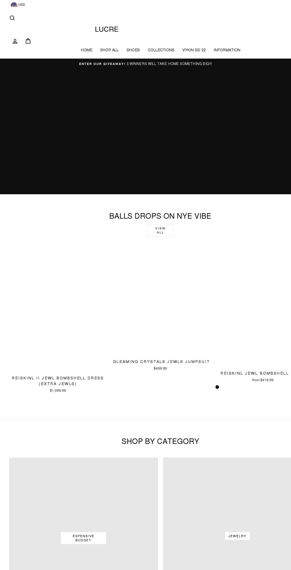 viyeshierelucre.com shopify website screenshot