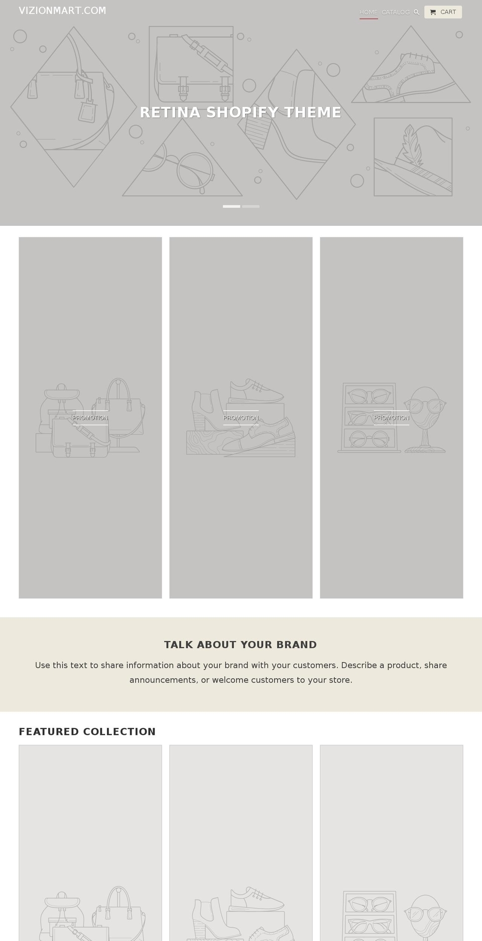 vizionmart.com — Shopify storefront screenshot