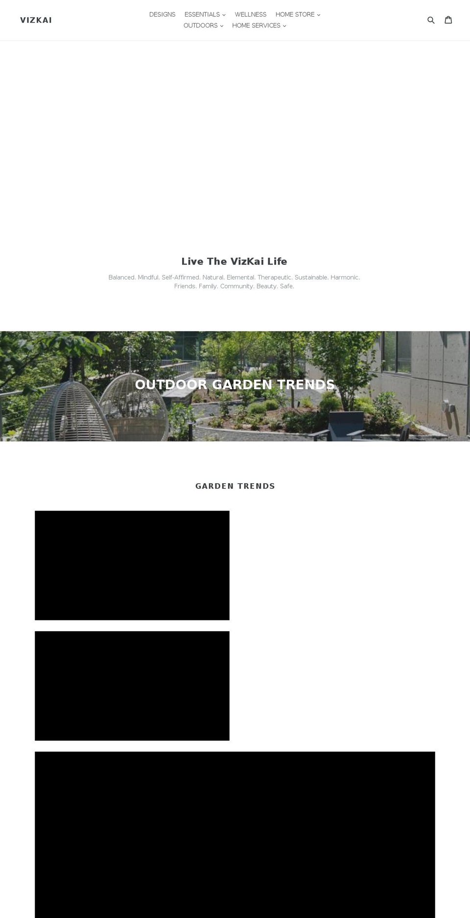 vizkai.com shopify website screenshot