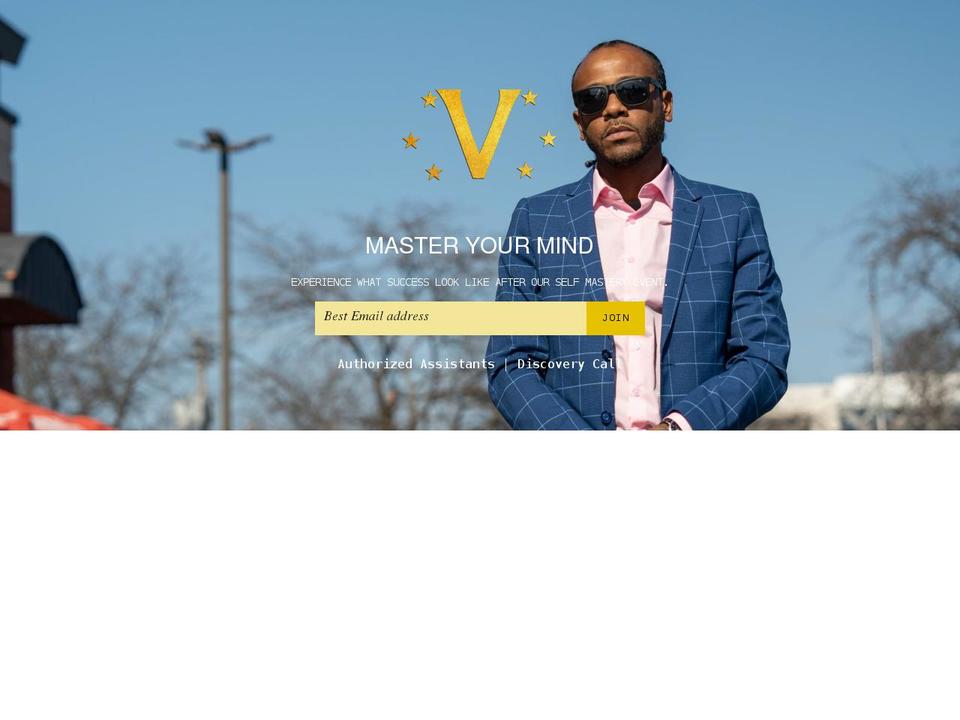 vladimircayemitte.com shopify website screenshot