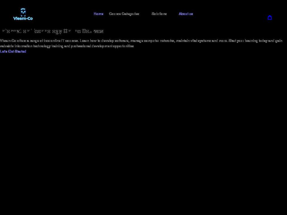 vlearn-co.com shopify website screenshot