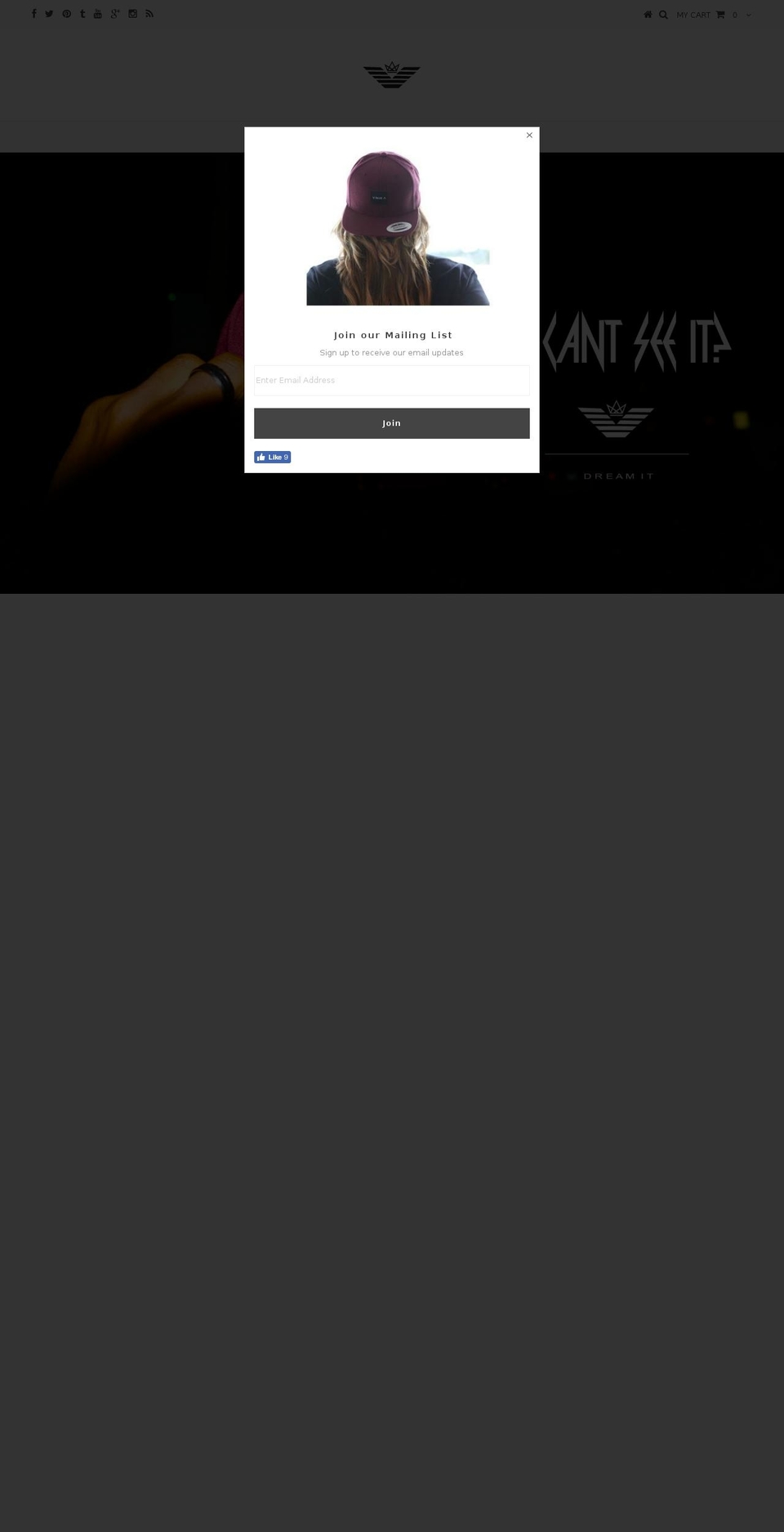 vnikabrand.com — Shopify storefront screenshot