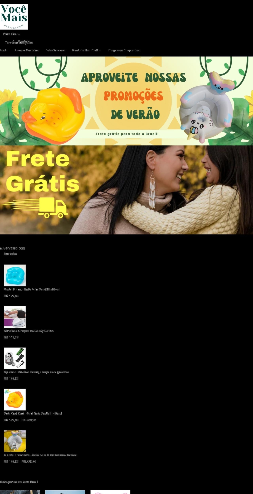 vocemaispratica.com shopify website screenshot