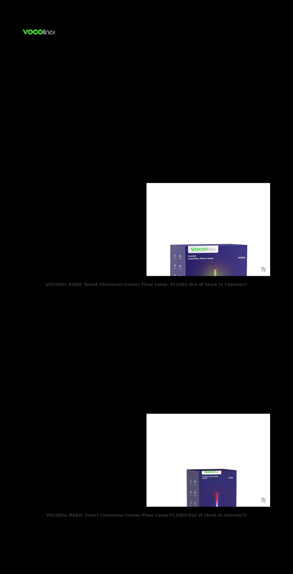 vocolinc.com shopify website screenshot