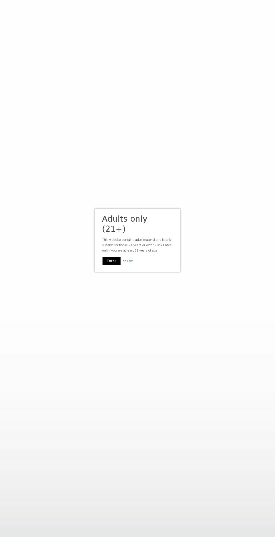 vodkaoregon.com — Shopify storefront screenshot
