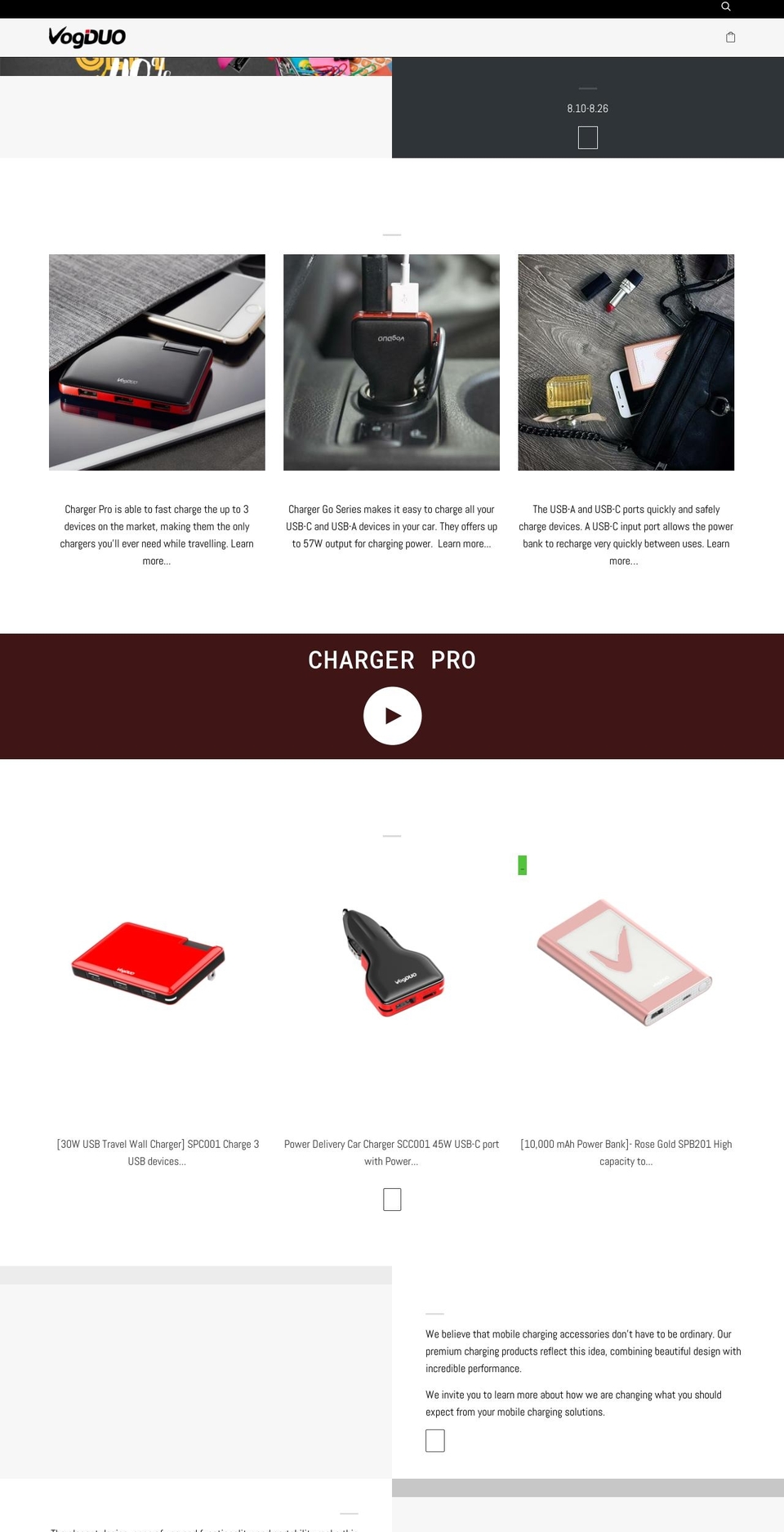 VogDUO International-Pipline Shopify theme site example vogduo.com