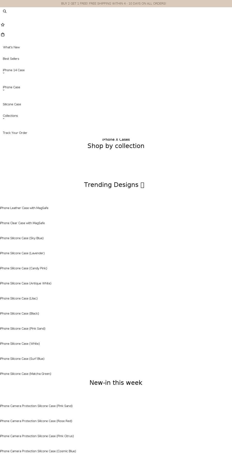 vogueen.com — Shopify storefront screenshot