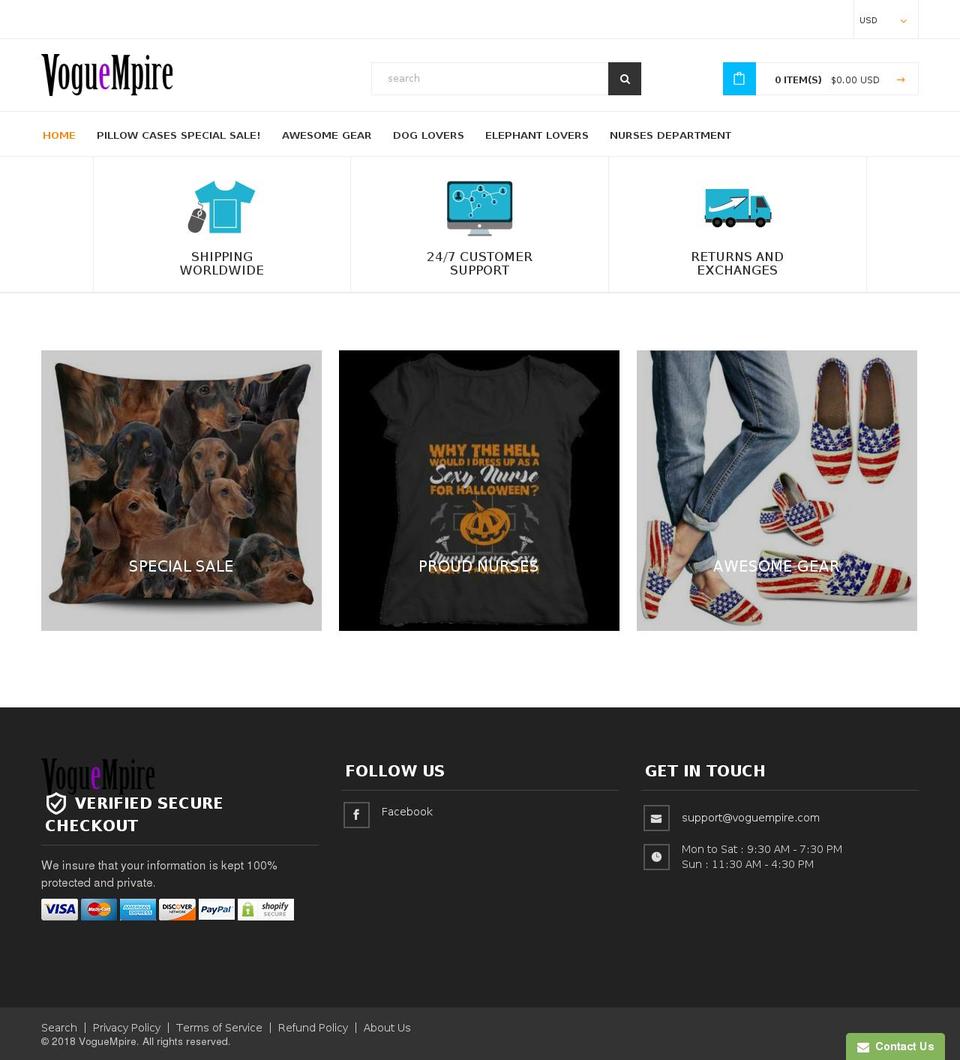 commercifytheme-v2-2 Shopify theme site example voguempire.co