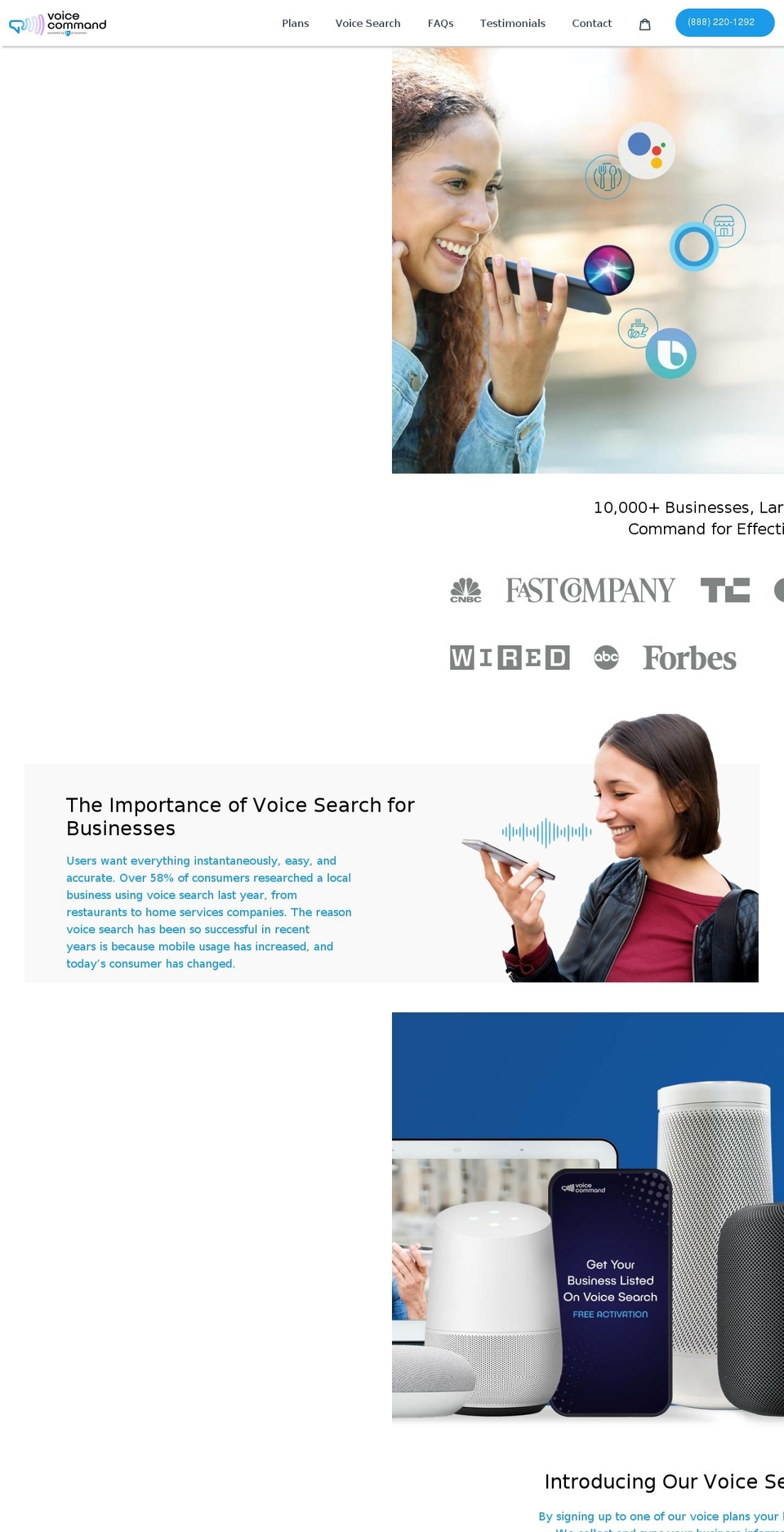 voicecommand.net shopify website screenshot