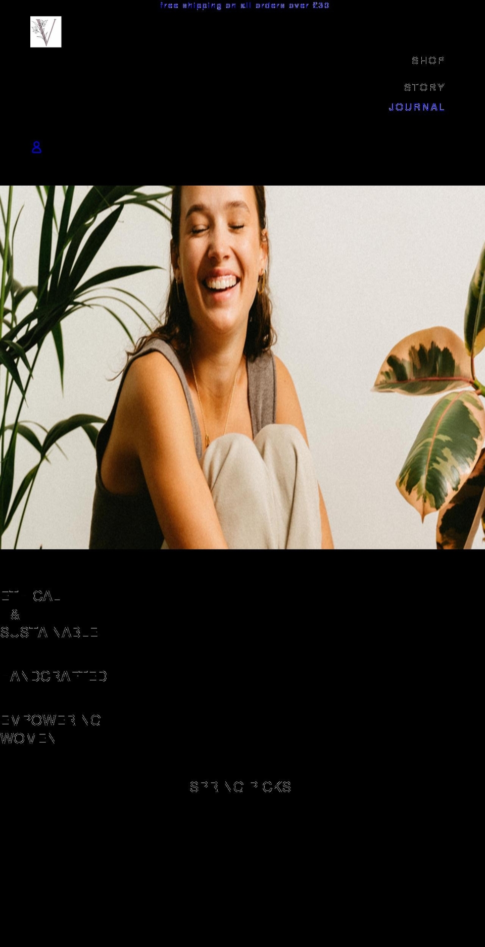 voiceinternational.org.uk shopify website screenshot
