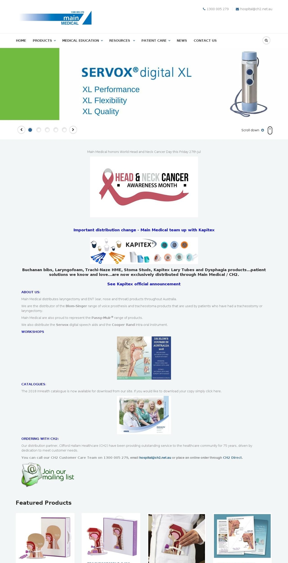 voicerestoration.com.au shopify website screenshot