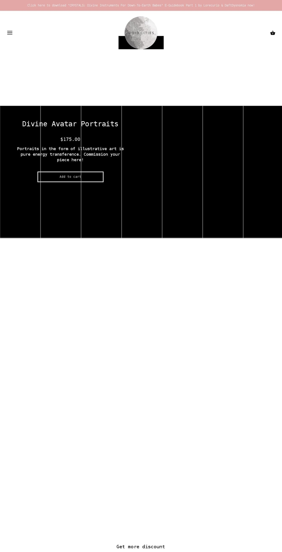 voidcities.com — Shopify storefront screenshot