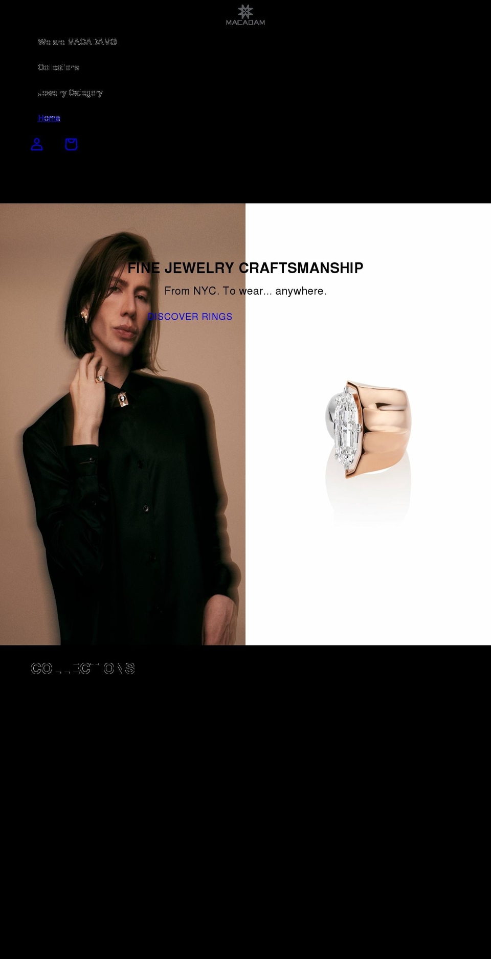 voilamacadam.com shopify website screenshot