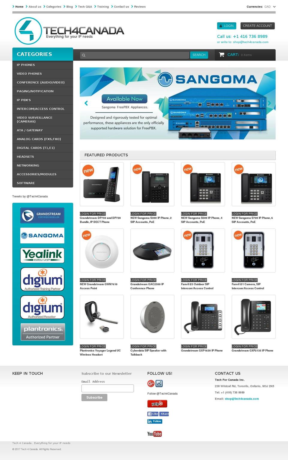 theme017 Shopify theme site example voipforcanada.com