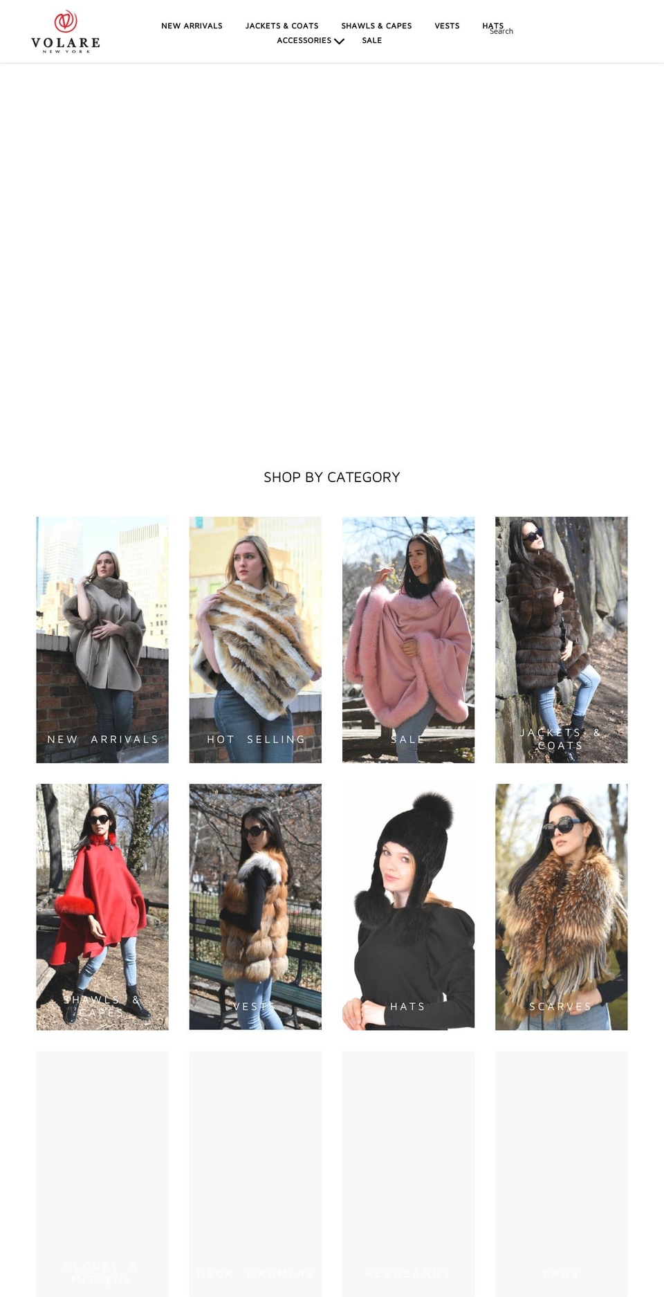volarenewyork.com shopify website screenshot
