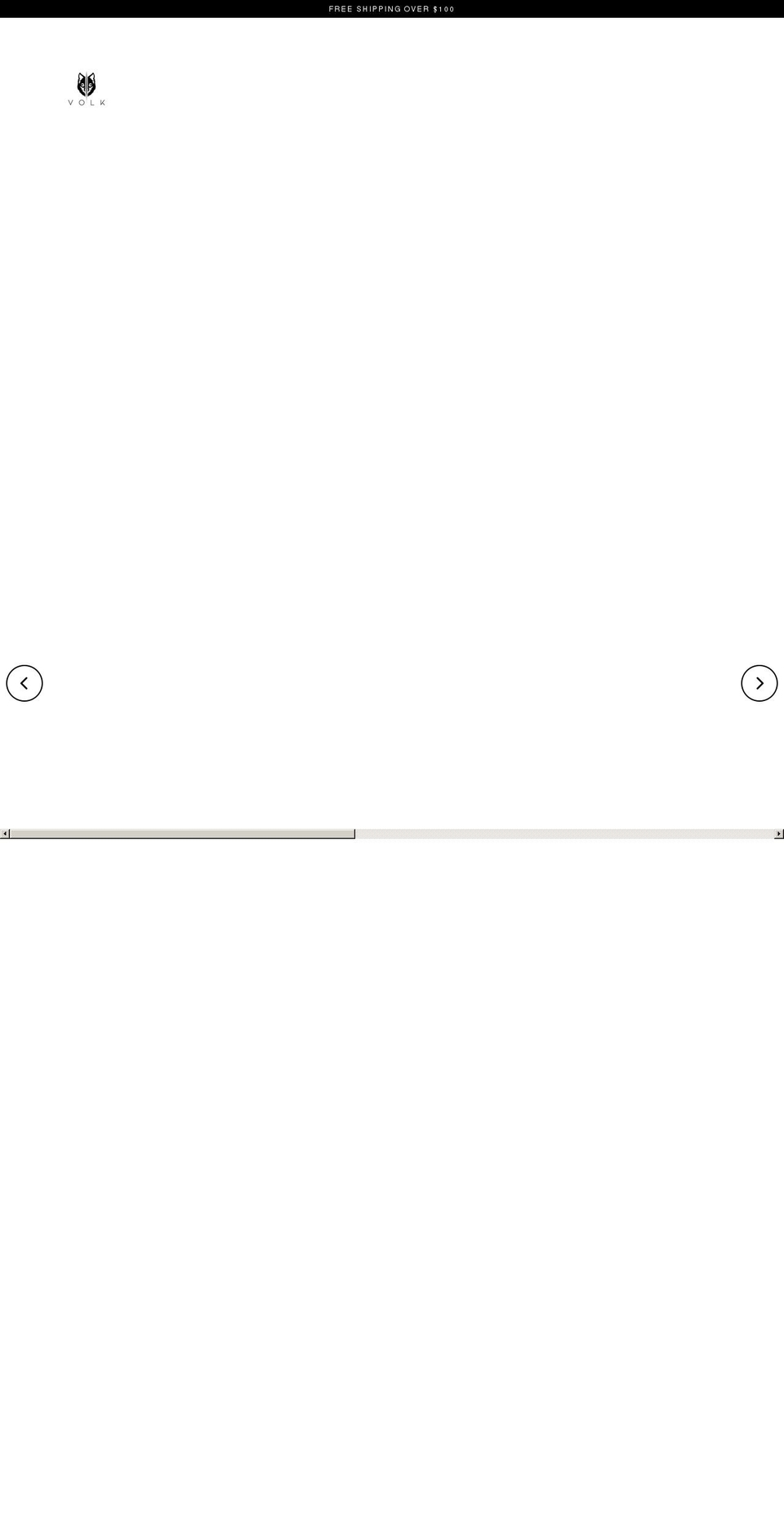 volkathletics.com shopify website screenshot