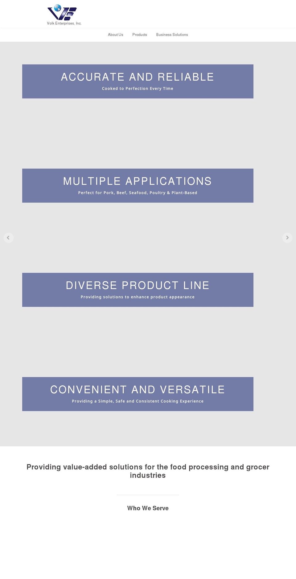 volkenterprises.com shopify website screenshot