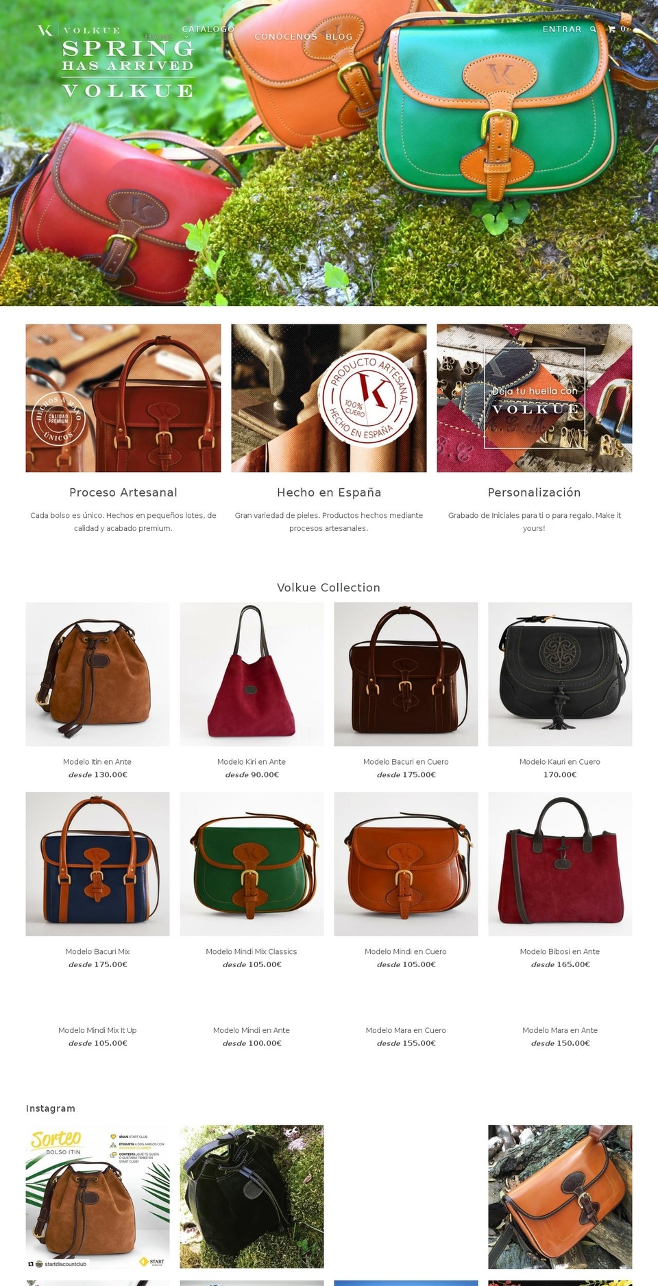 volkue.com shopify website screenshot