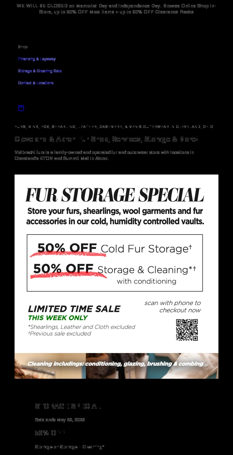 vollbracht.com shopify website screenshot