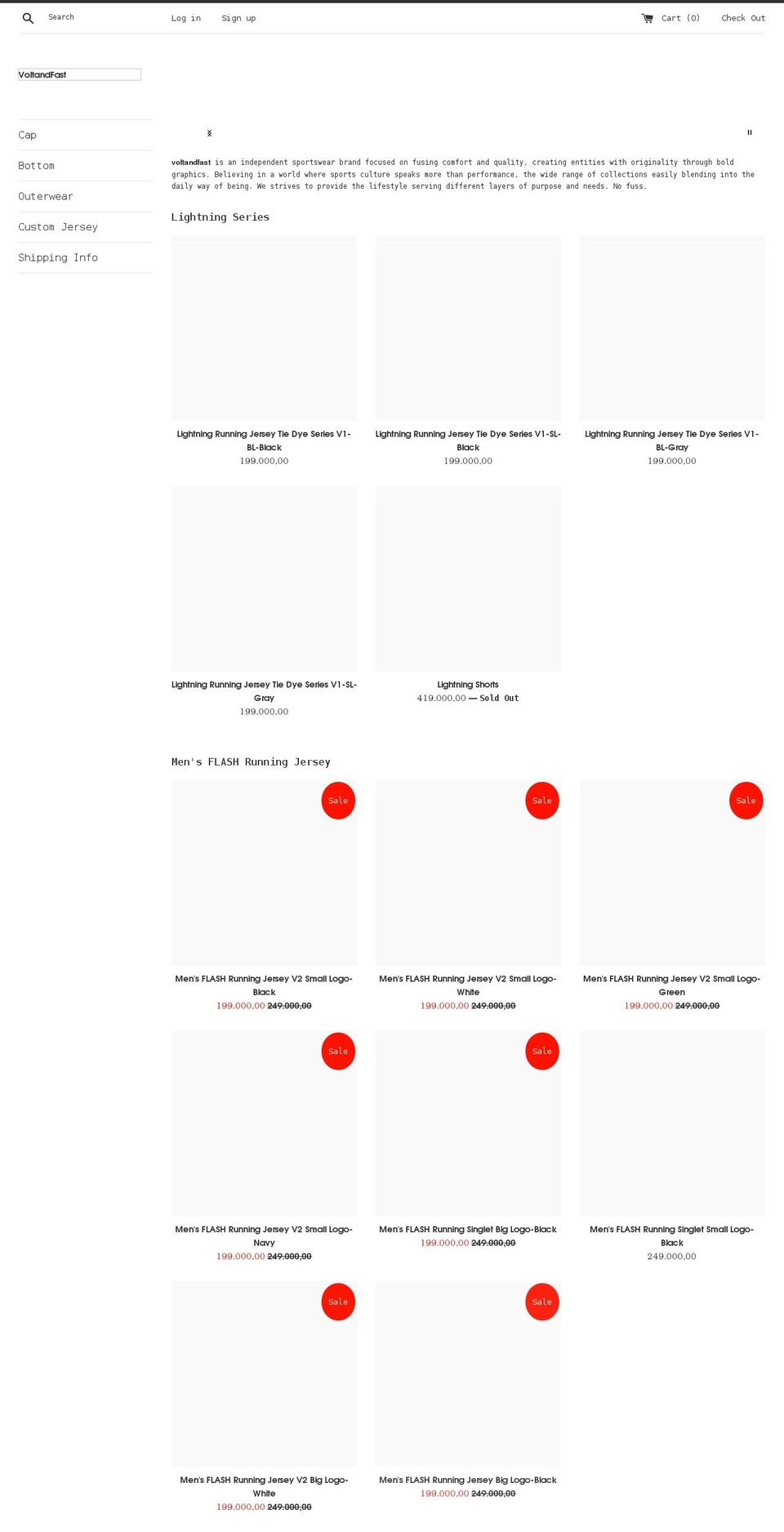 voltandfastindonesia.com — Shopify storefront screenshot