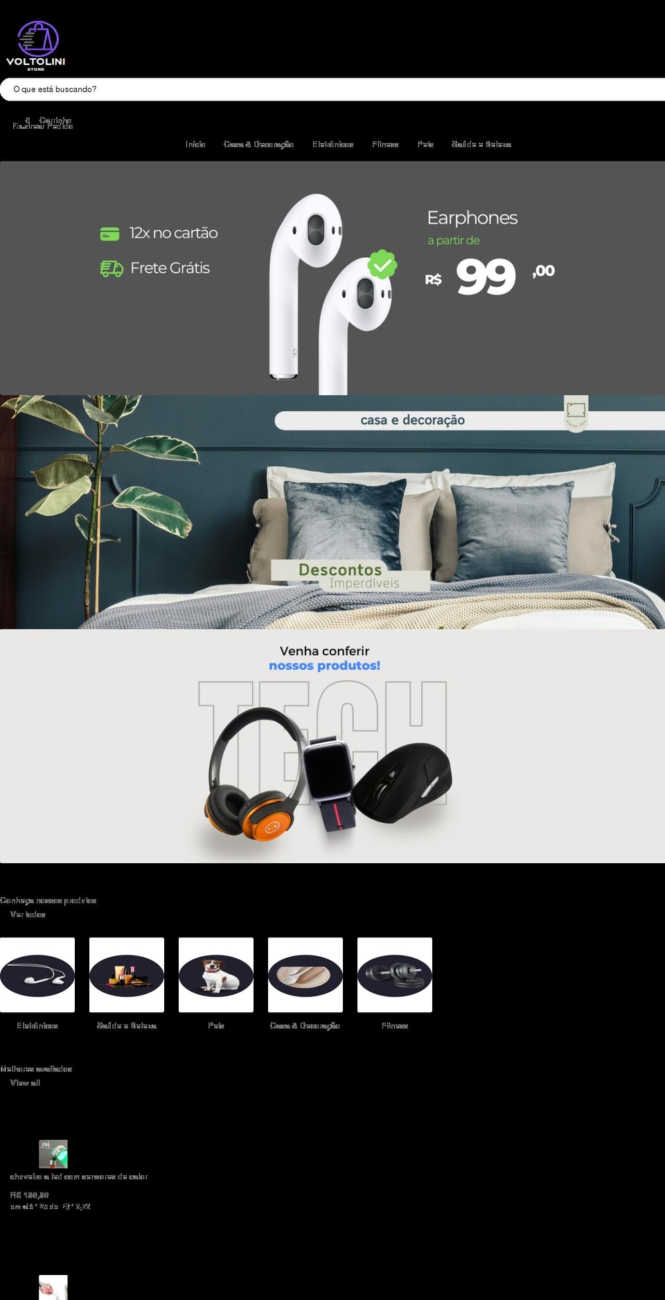 Tema shopify Shopify theme site example voltolini.com.br