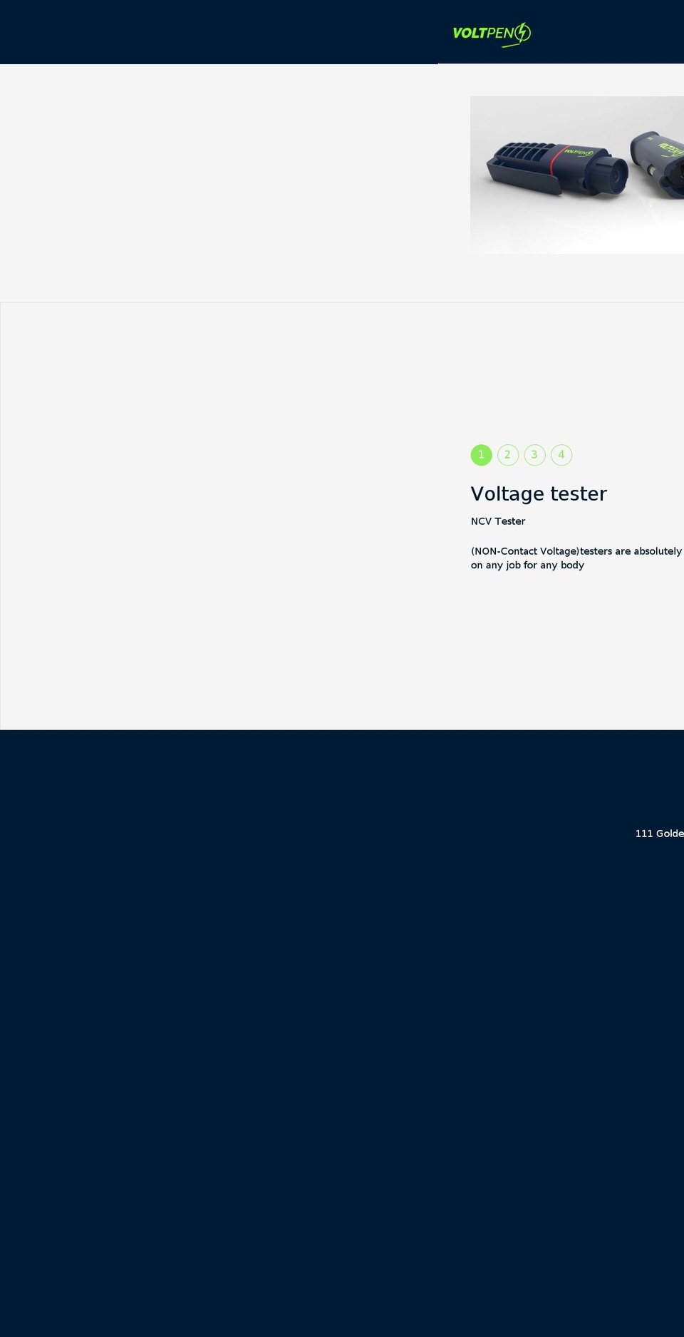 voltpen.com shopify website screenshot