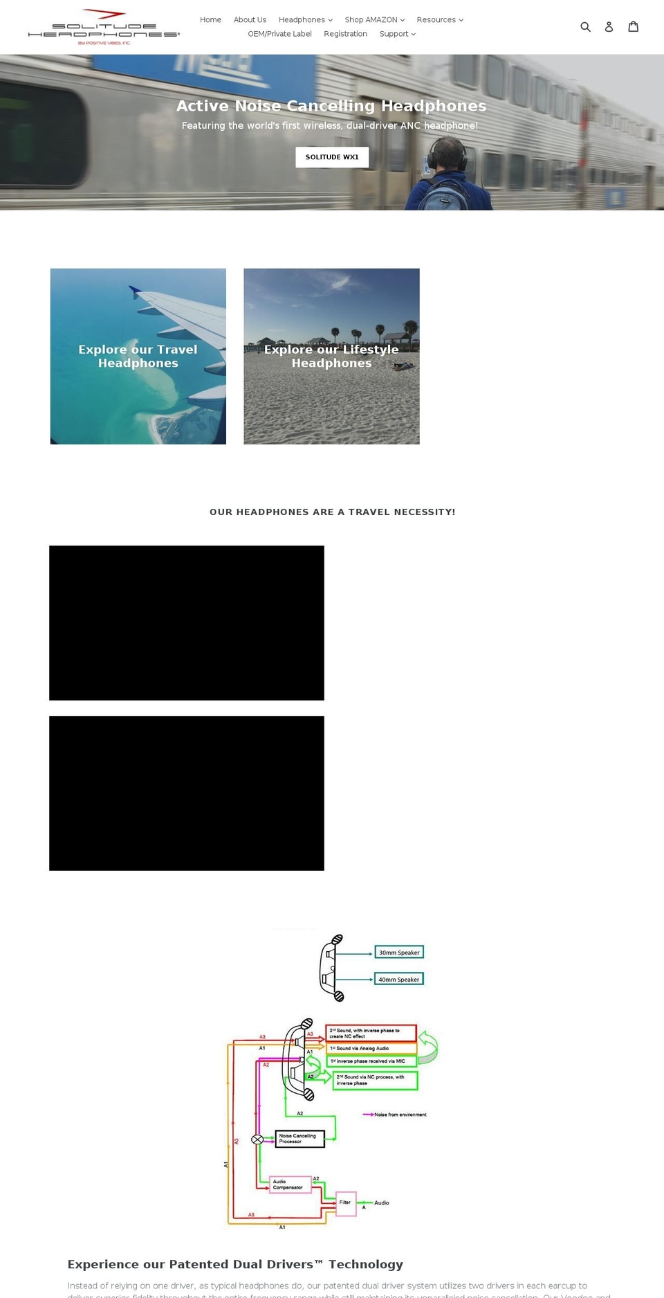voodooheadphones.com shopify website screenshot