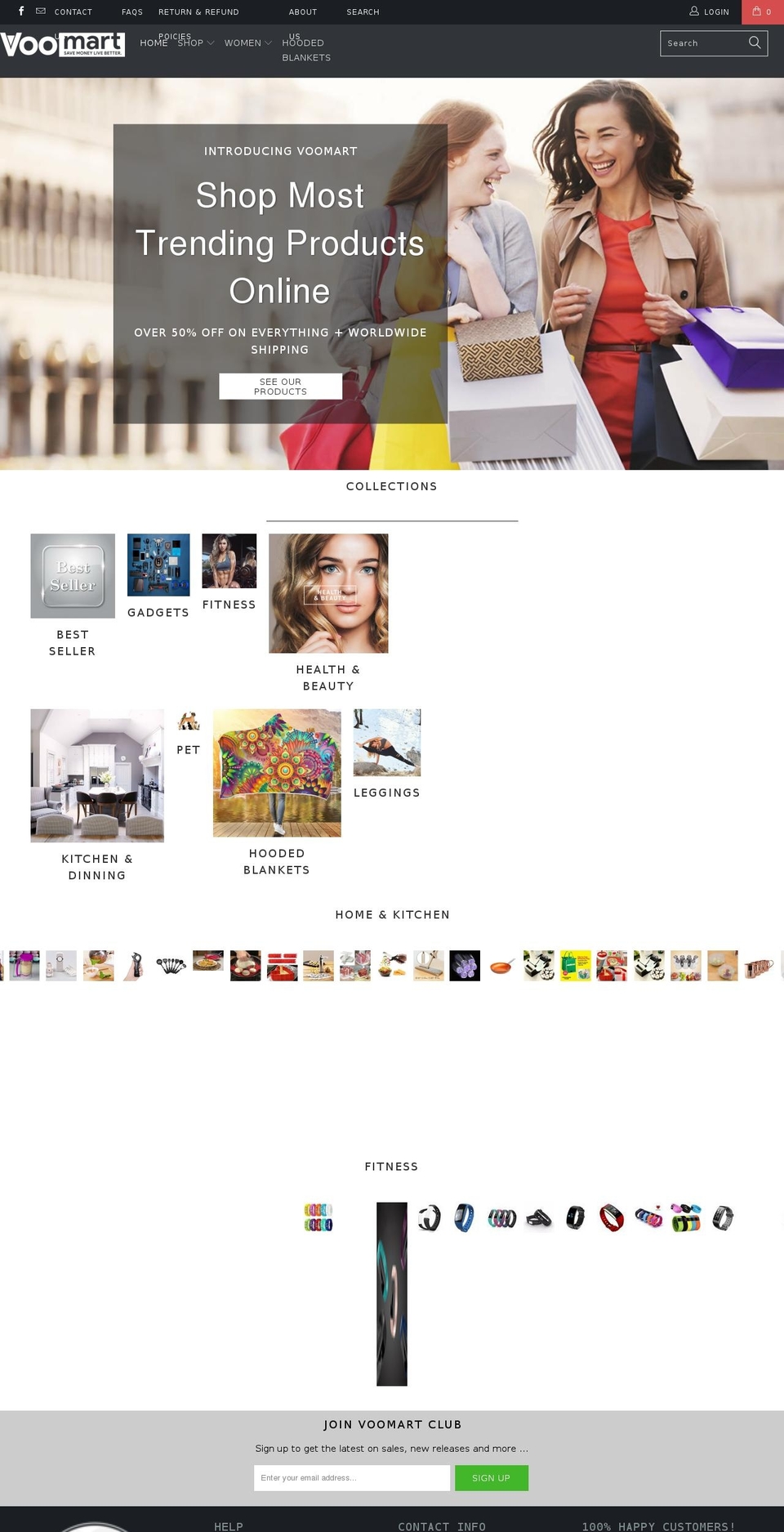 voomart.com shopify website screenshot