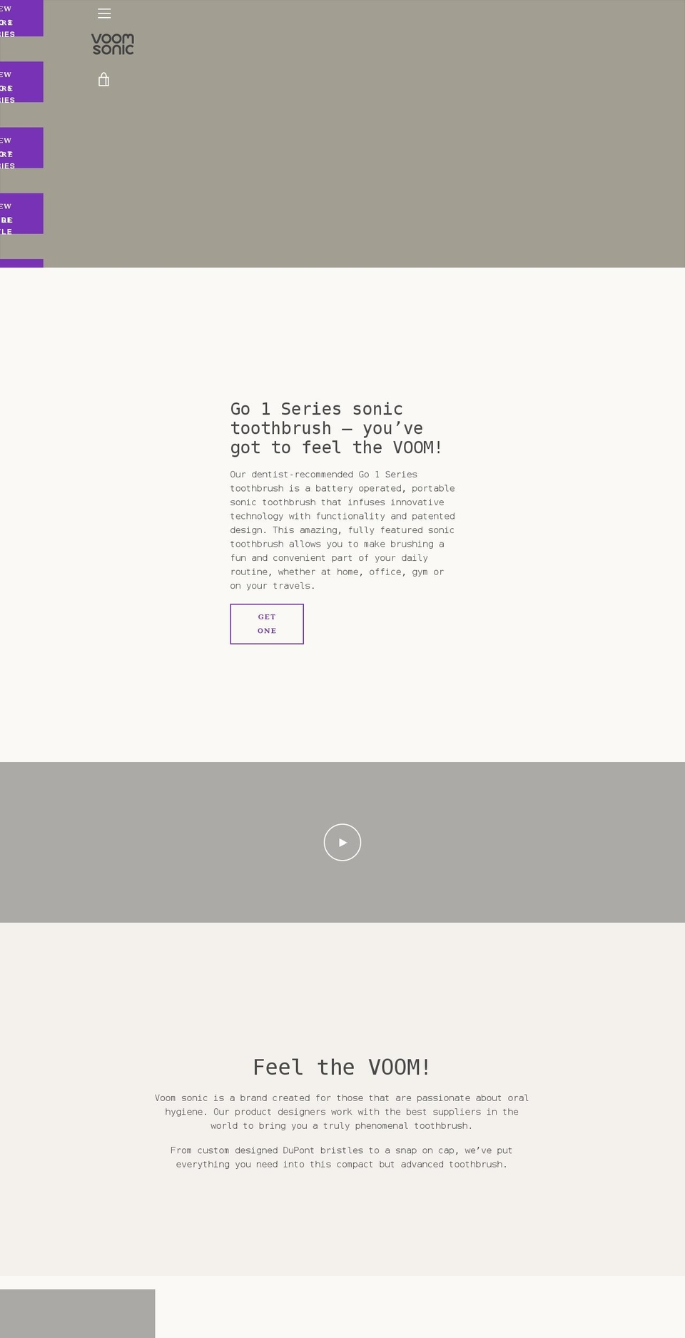voomsonic.com — Shopify storefront screenshot