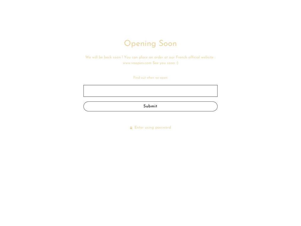voopies.co.uk shopify website screenshot