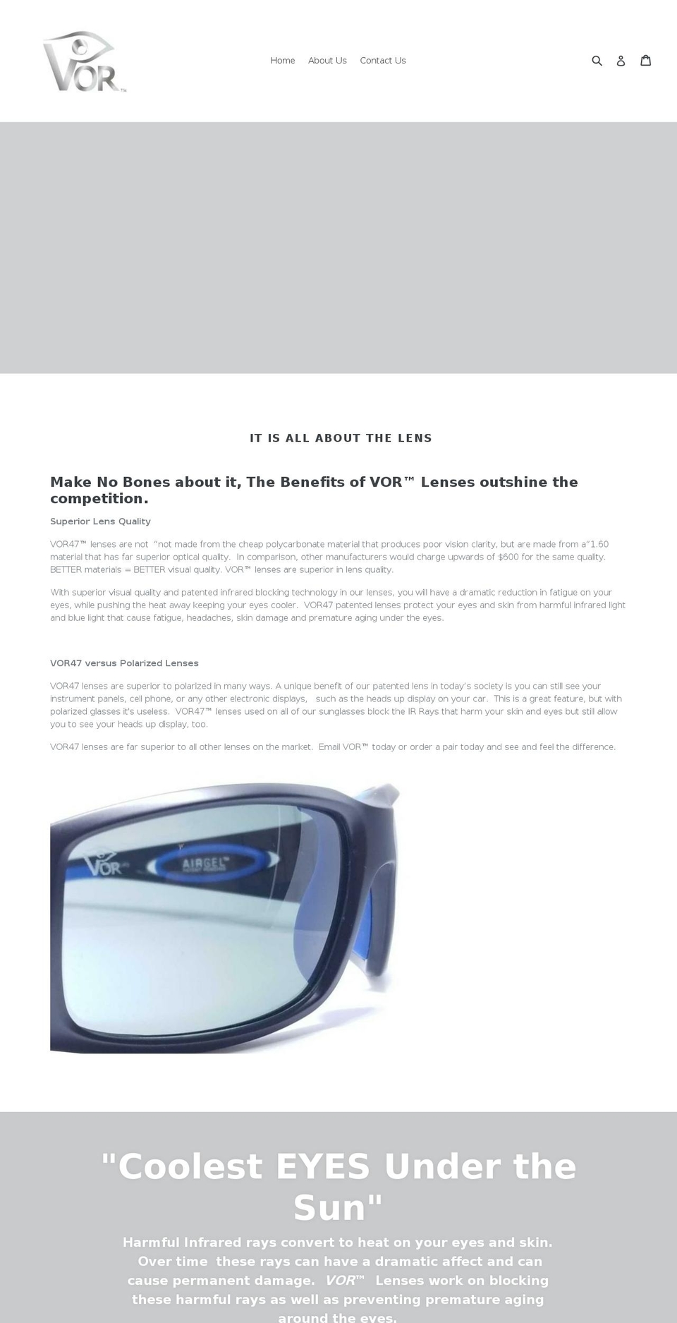 vor47.com shopify website screenshot