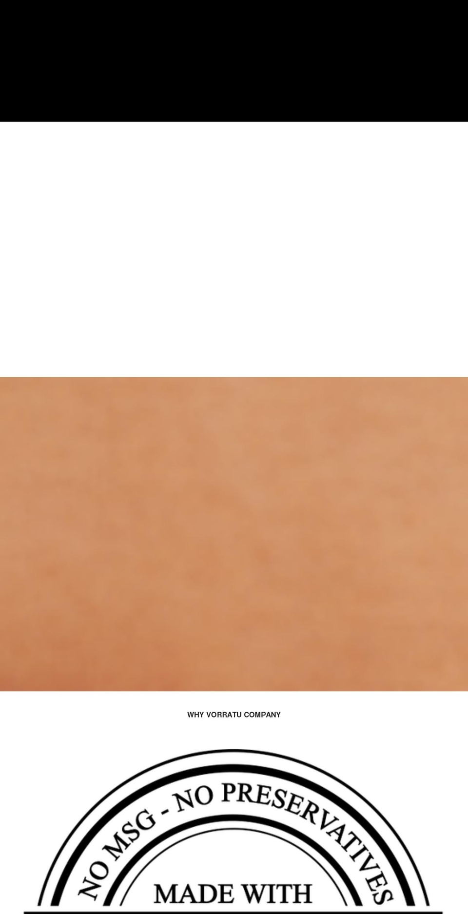 vorratu.com shopify website screenshot
