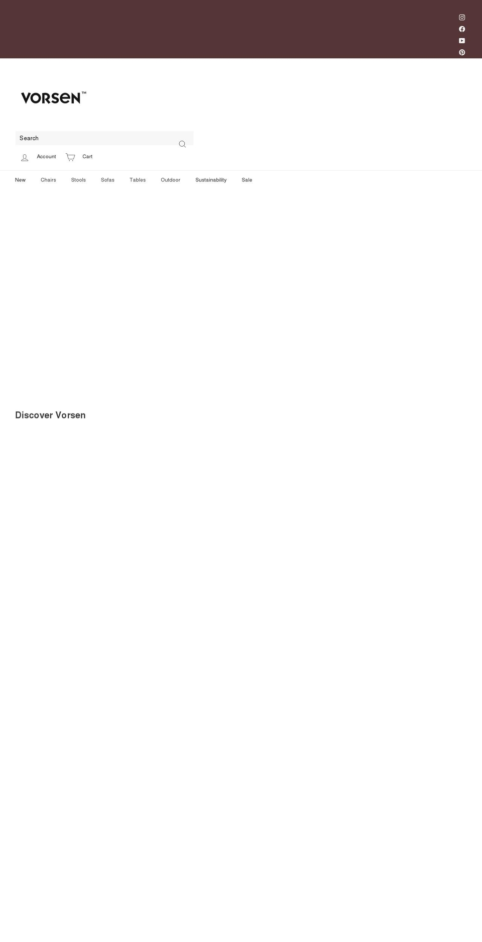 vorsen.com.au shopify website screenshot