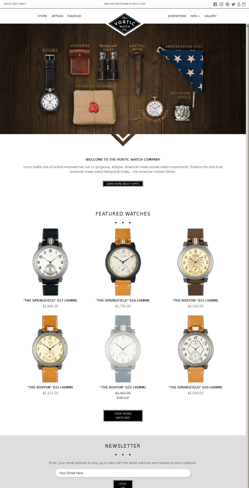 Site V3 Live Shopify theme site example vortic.us