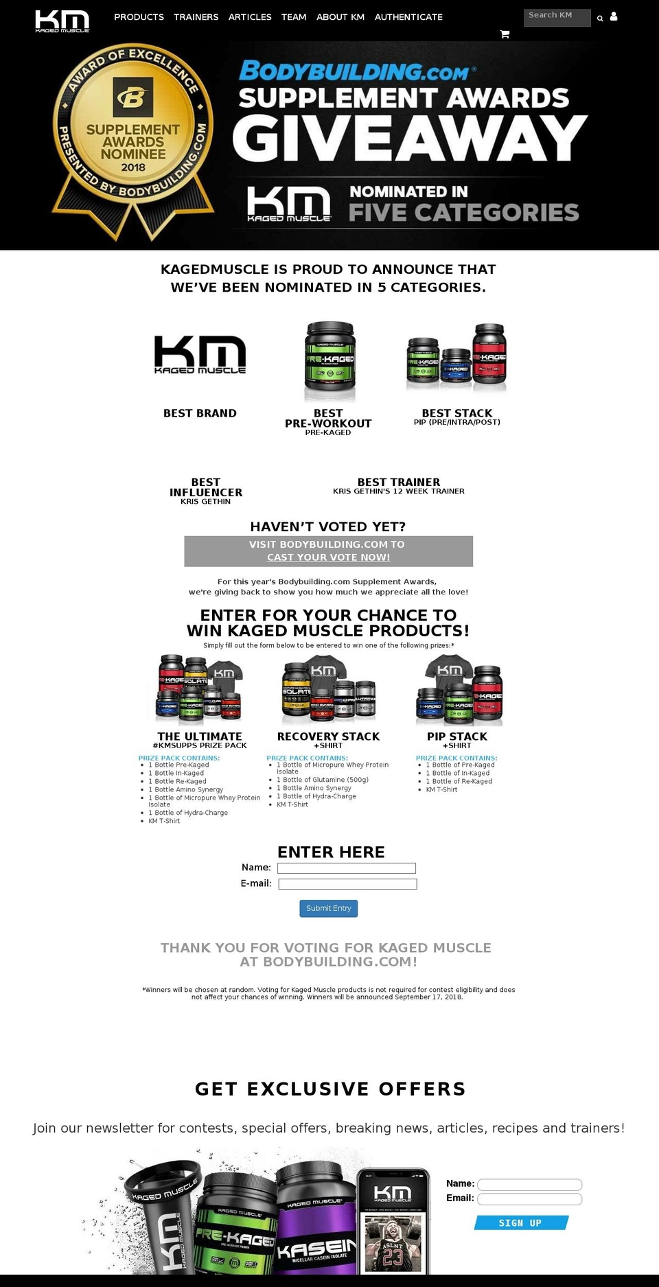 KM V3.0 - Live 04\/22\/18 Shopify theme site example vote4km.com