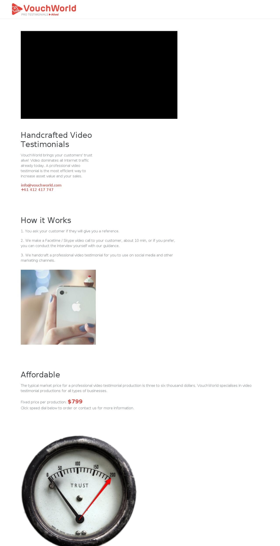 vouchworld.com shopify website screenshot