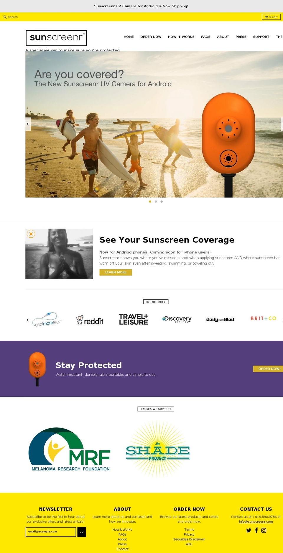voxelight.org shopify website screenshot